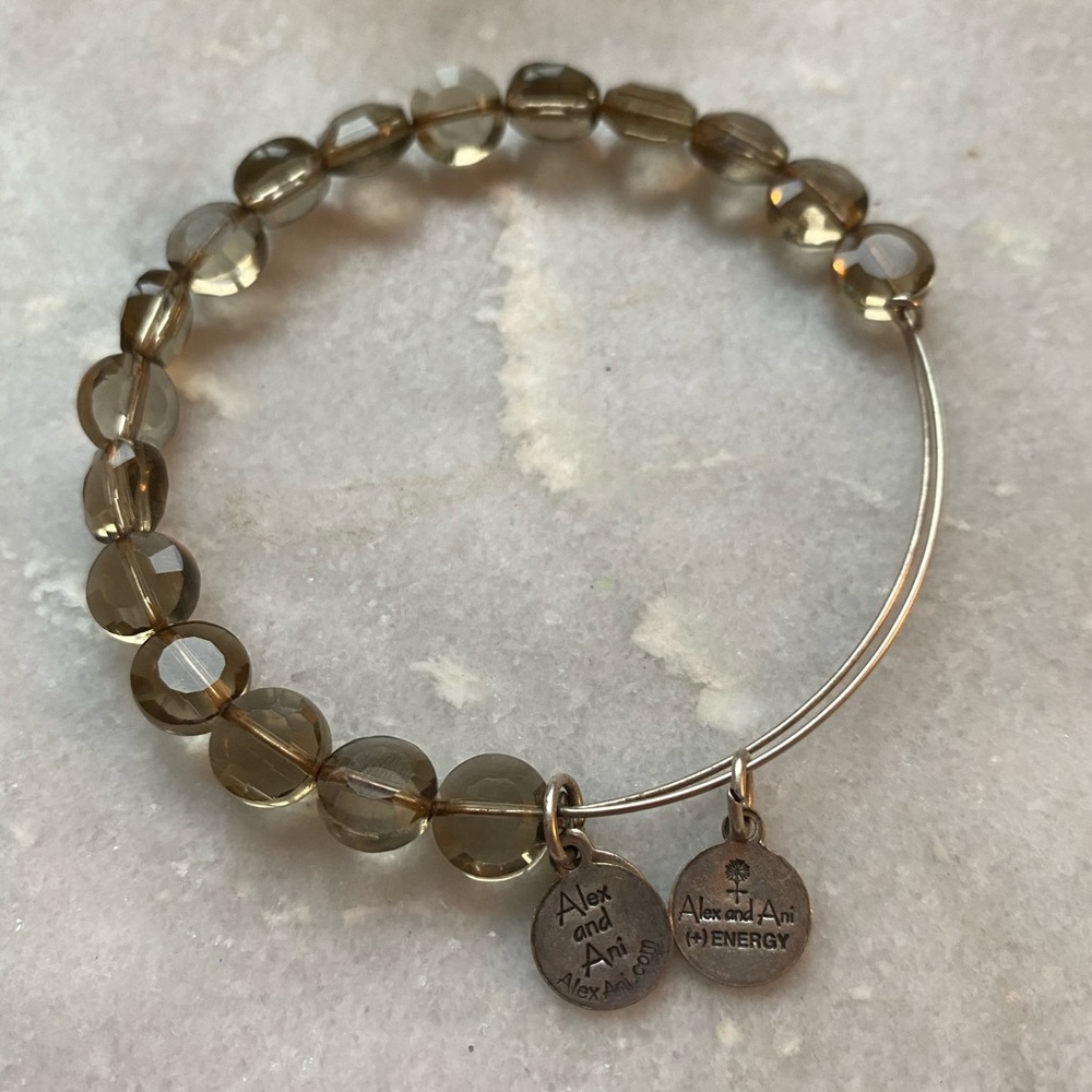 Alex and Ani beaded bangle